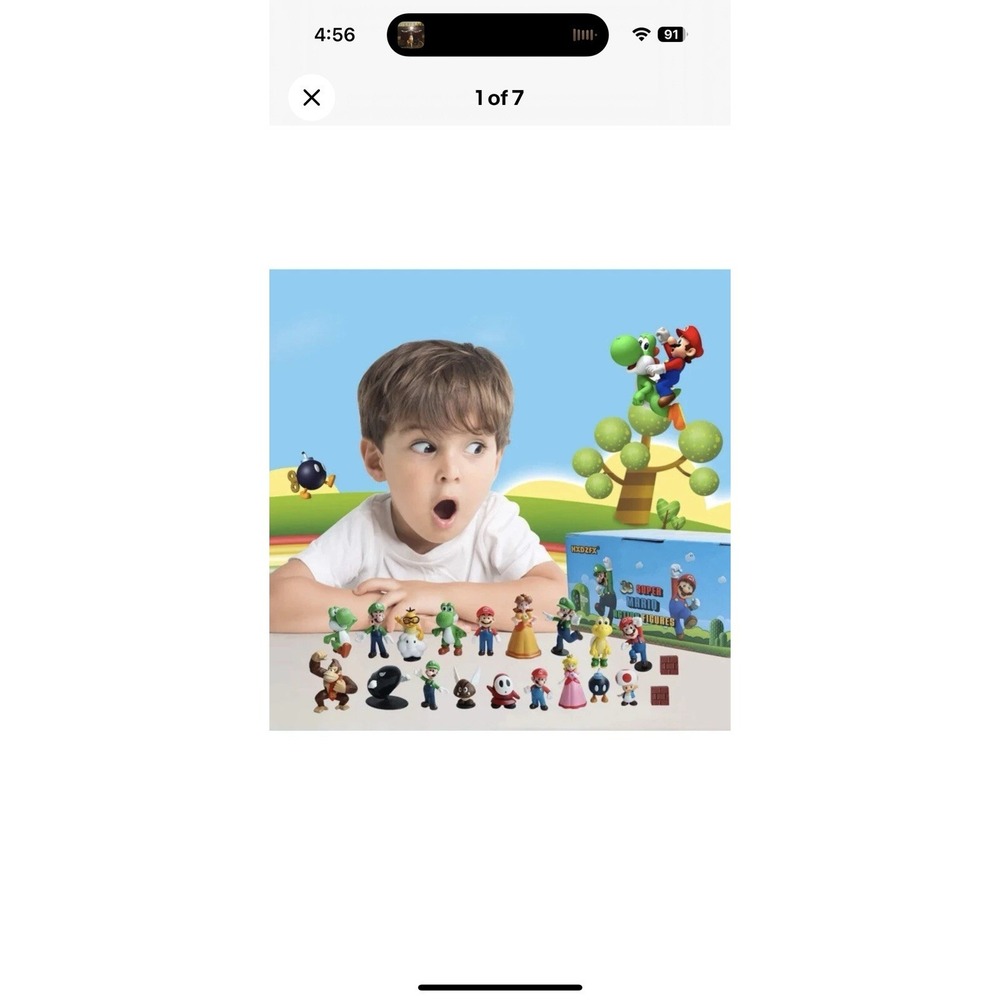 NEW Super Mario Bros 3D‎ Action Figure Set